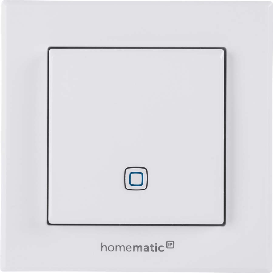 Homematic IP Wired Smart Home Temperatur- und Luftfeuchtigkeitssensor HmIPW-STH – innen