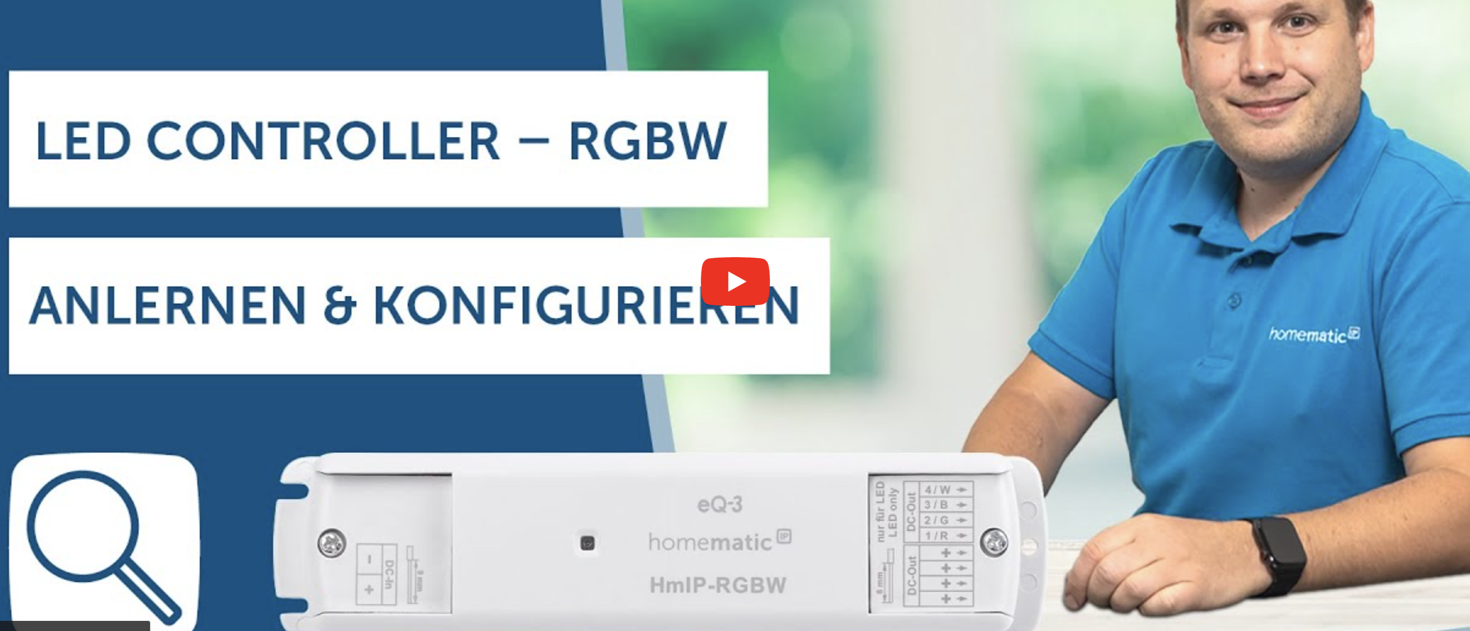 Homematic IP Smart Home LED Controller – RGBW, HmIP-RGBW