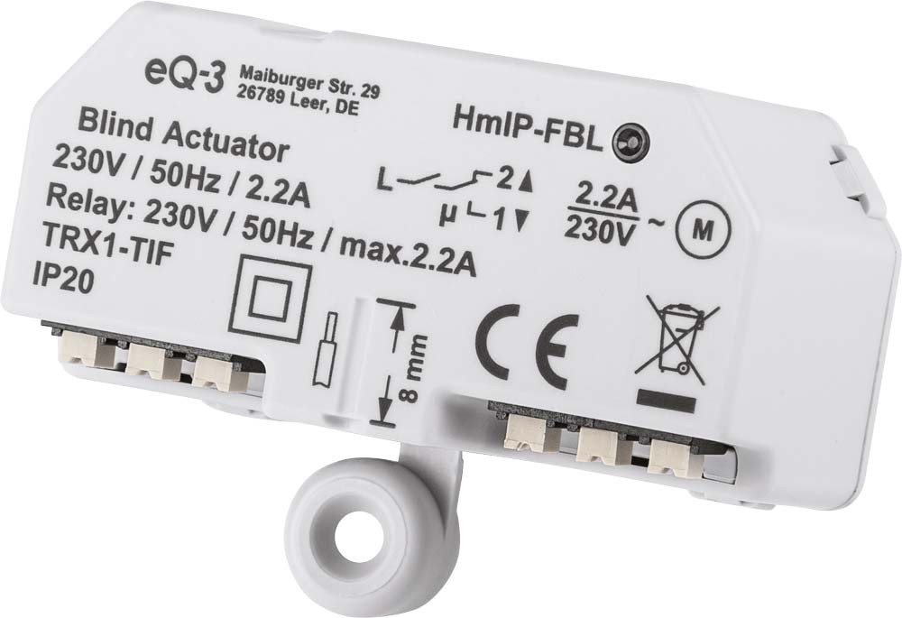 Homematic IP Jalousieaktor HmIP-FBL – Unterputz