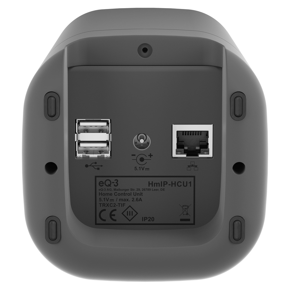 Homematic IP Smart Home Zentrale Home Control Unit HmIP-HCU1-A, anthrazit