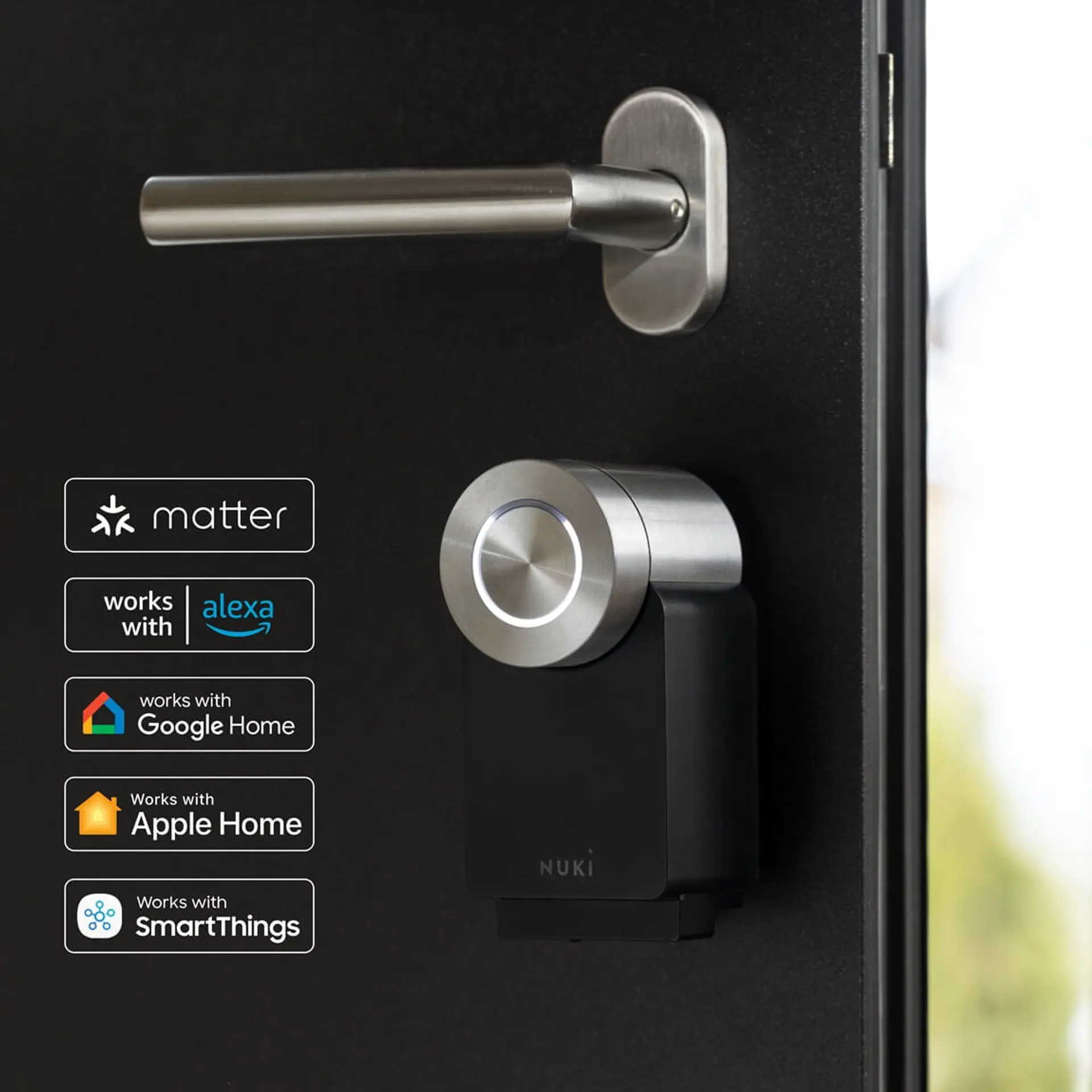 Nuki Smart Lock Pro (4. Generation), schwarz