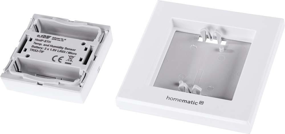 Homematic IP Smart Home Temperatur- und Luftfeuchtigkeitssensor HmIP-STH – innen