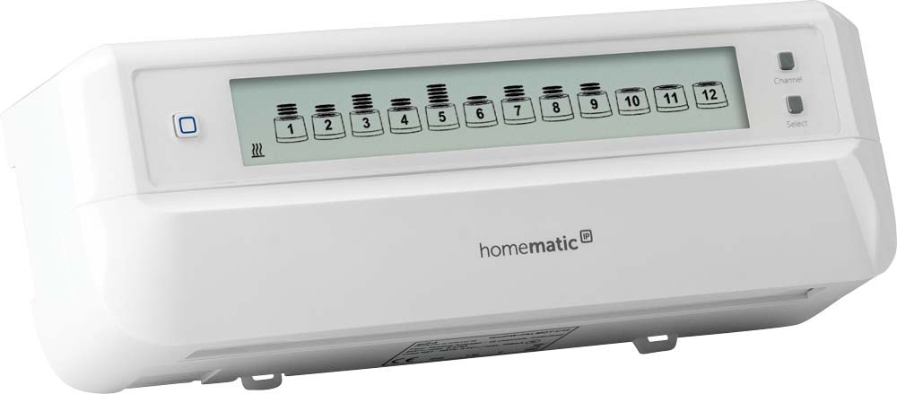 Homematic IP Wired Smart Home Fußbodenheizungscontroller - 12-fach, motorisch, HmIPW-FALMOT-C12