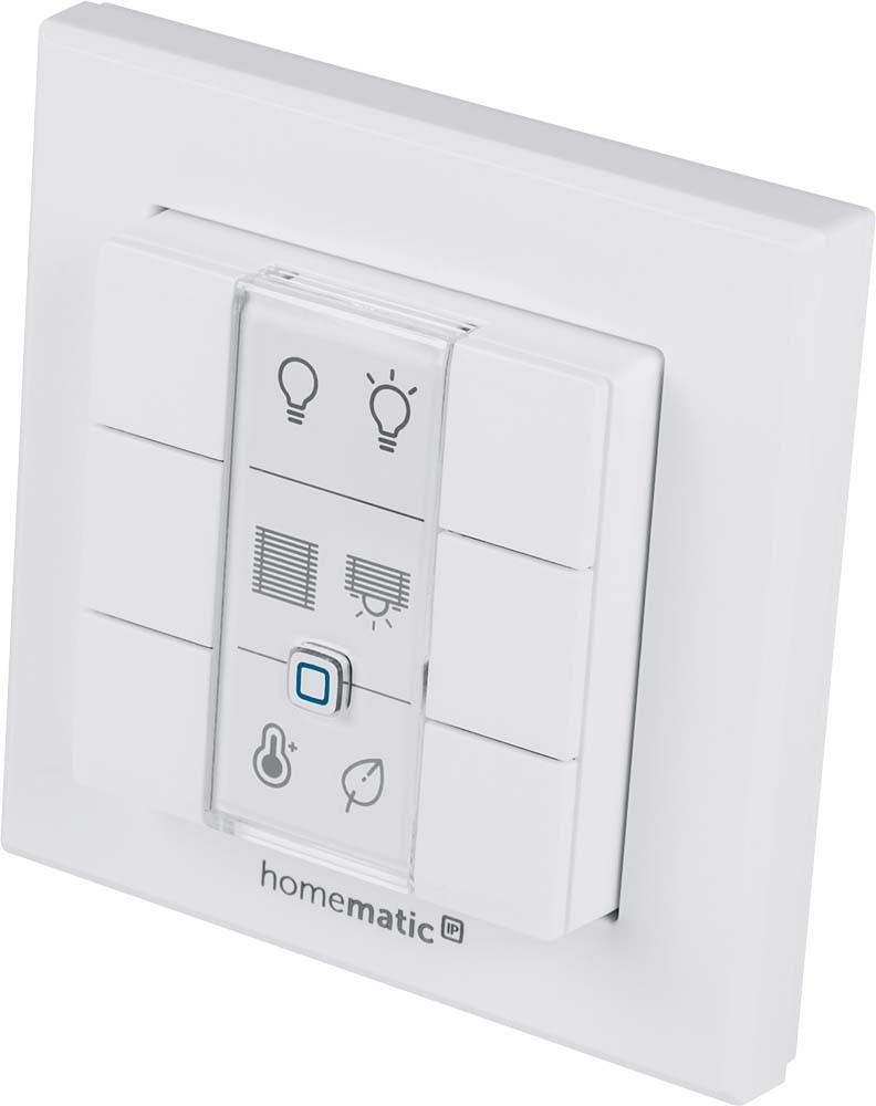 Homematic IP Smart Home Wandtaster HmIP-WRC2, 2-fach