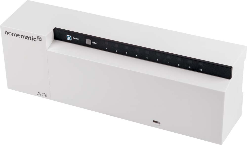 Homematic IP Wired Smart Home Fußbodenheizungscontroller - 12-fach, motorisch, HmIPW-FALMOT-C12