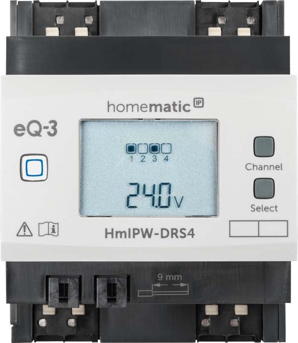 Homematic IP Wired Smart Home 32-fach-Eingangsmodul HmIPW-DRI32, VDE zertifiziert