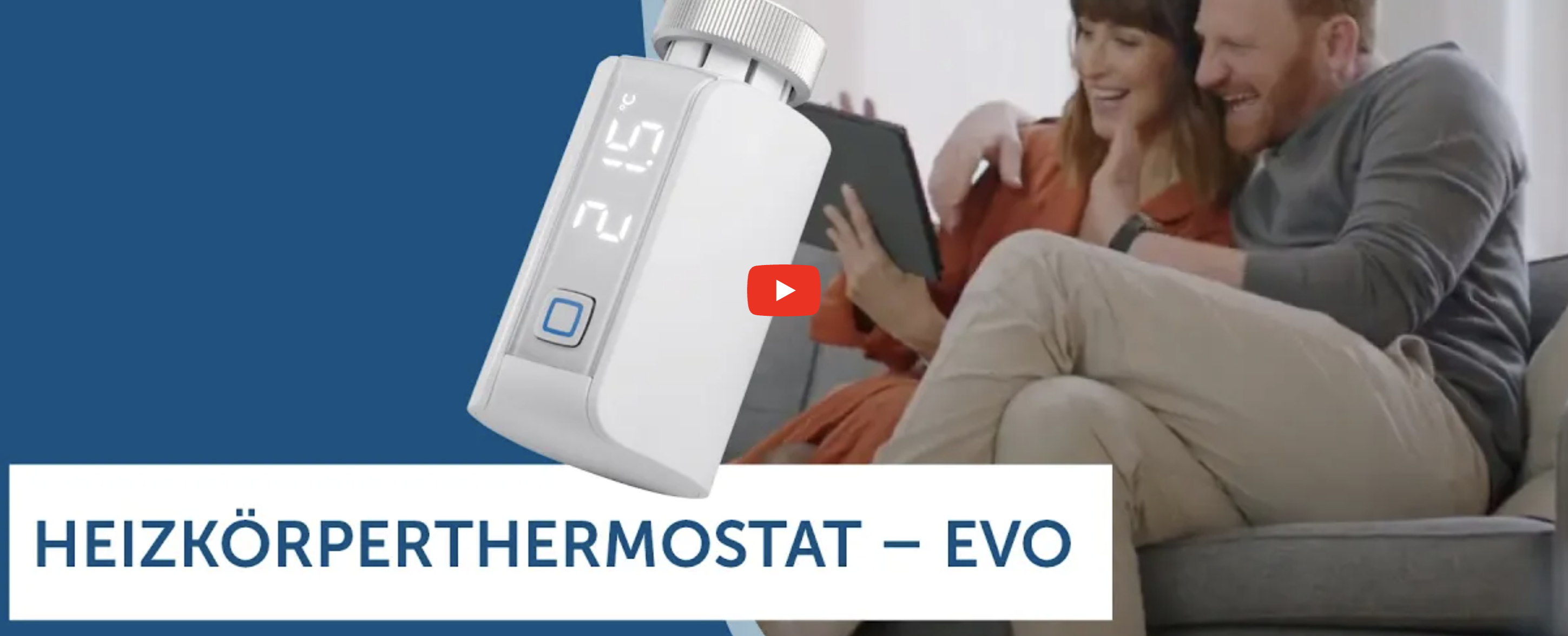 Homematic IP Smart Home Heizkörperthermostat Evo, HmIP-eTRV-E-A, anthrazit