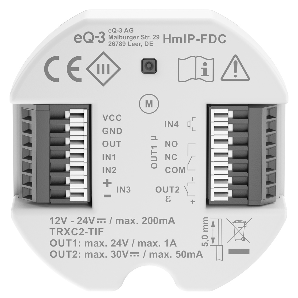 Homematic IP Smart Home Türöffner Controller HmIP-FDC