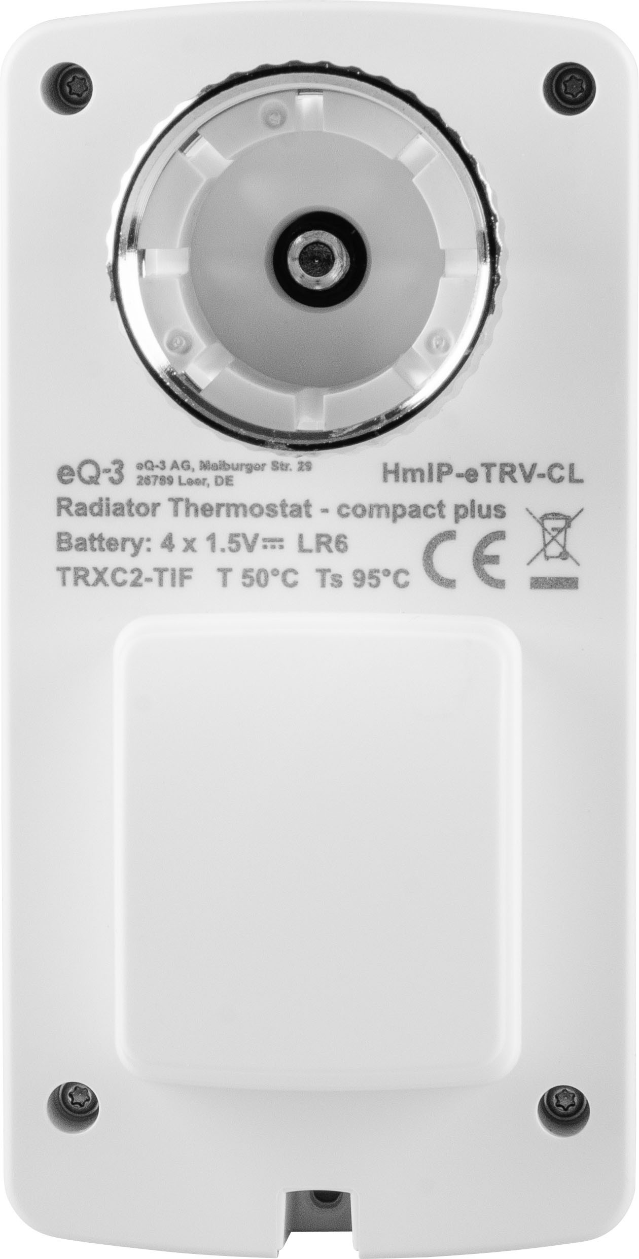 Homematic IP Smart Home Heizkörperthermostat kompakt plus HmIP-eTRV-CL