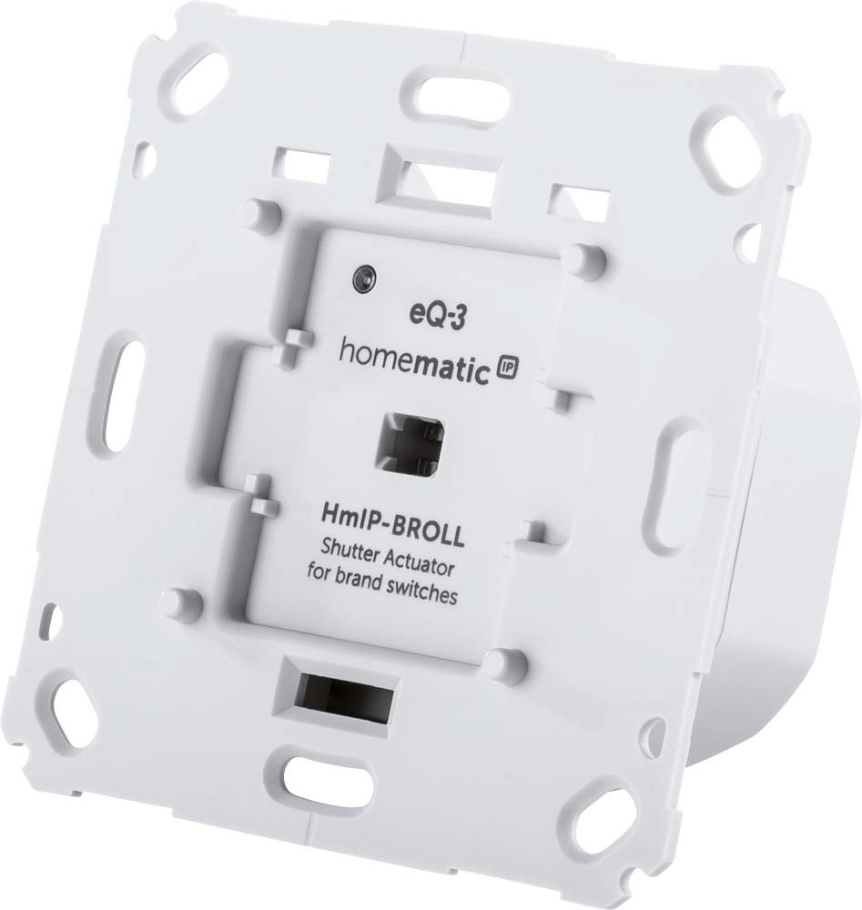 Homematic IP Smart Home Rolladensteuerung für 2 Rollläden HmIP-BROLL-2 für Markenschalter & HMIP-HAP Access Point