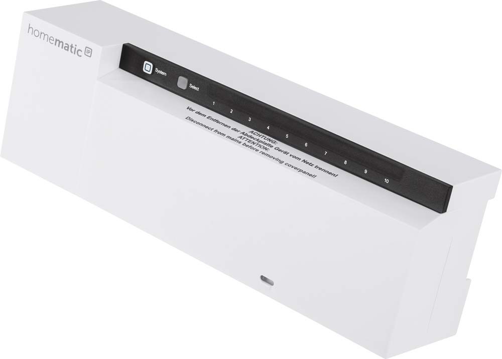 Homematic IP Smart Home Fußbodenheizungscontroller HmIP-FAL24-C6 – 6fach, 24 V