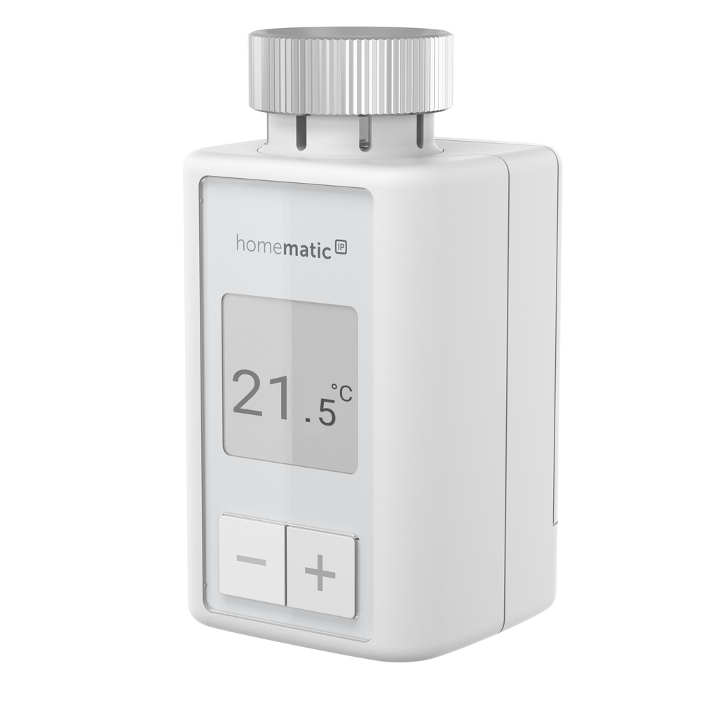 Homematic IP Smart Home Heizkörperthermostat kompakt plus HmIP-eTRV-CL