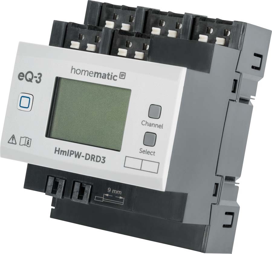 Homematic IP Wired Smart Home 3-fach-Dimmaktor HmIPW-DRD3, VDE zertifiziert