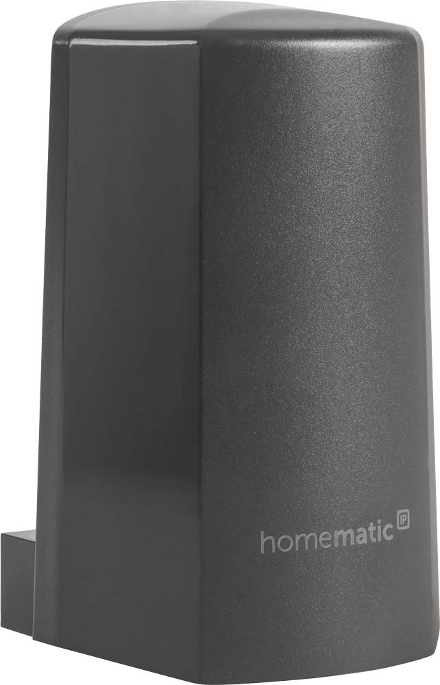 Homematic IP Smart Home Funk-Temperatur- und Luftfeuchtigkeitssensor HmIP-STHO-A, anthrazit, außen