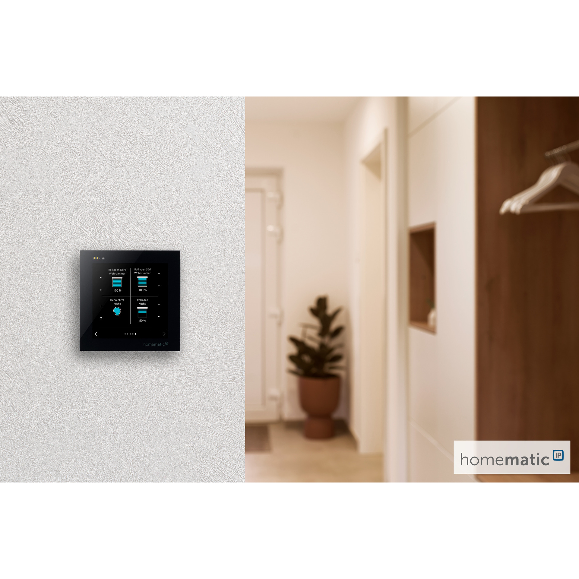 Homematic IP Wired Smart Home Glasdisplay HmIPW-WGD