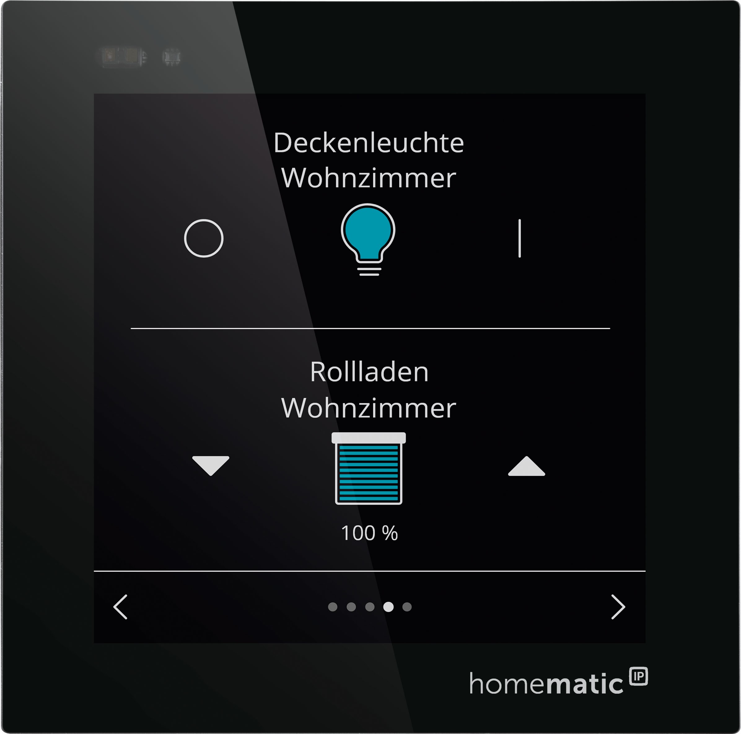 Homematic IP Wired Smart Home Wandtaster HmIPW-WRC6, 6-fach, mit LEDs