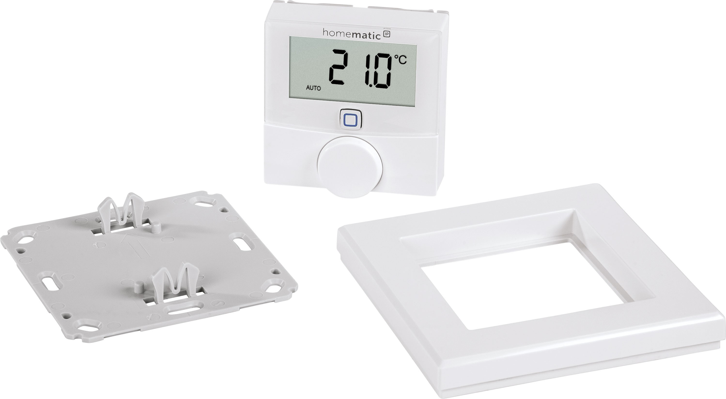 Homematic IP Smart Home Wandthermostat HmIP-WTH-1 mit Luftfeuchtigkeitssensor