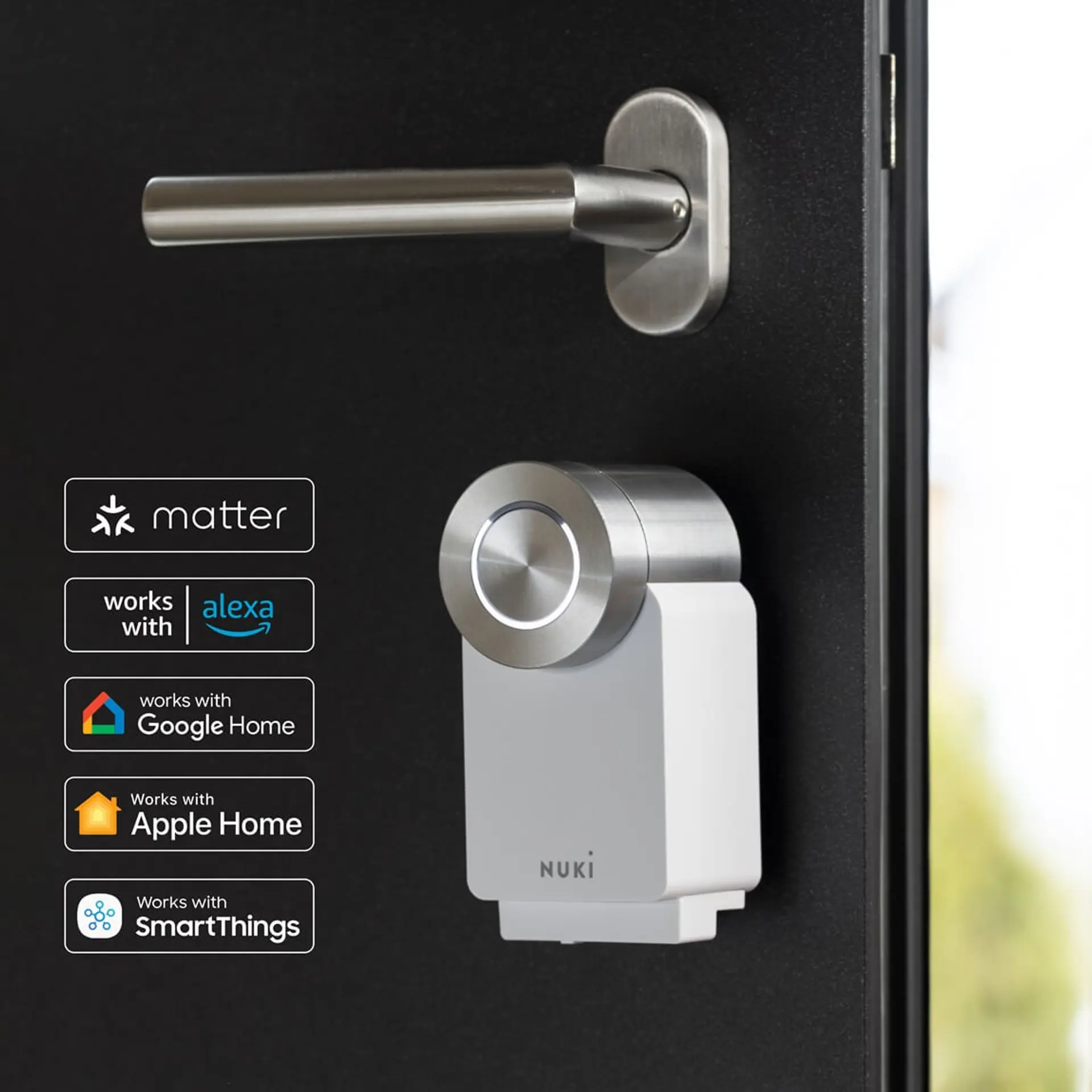 Nuki Smart Lock Pro (4. Generation), schwarz