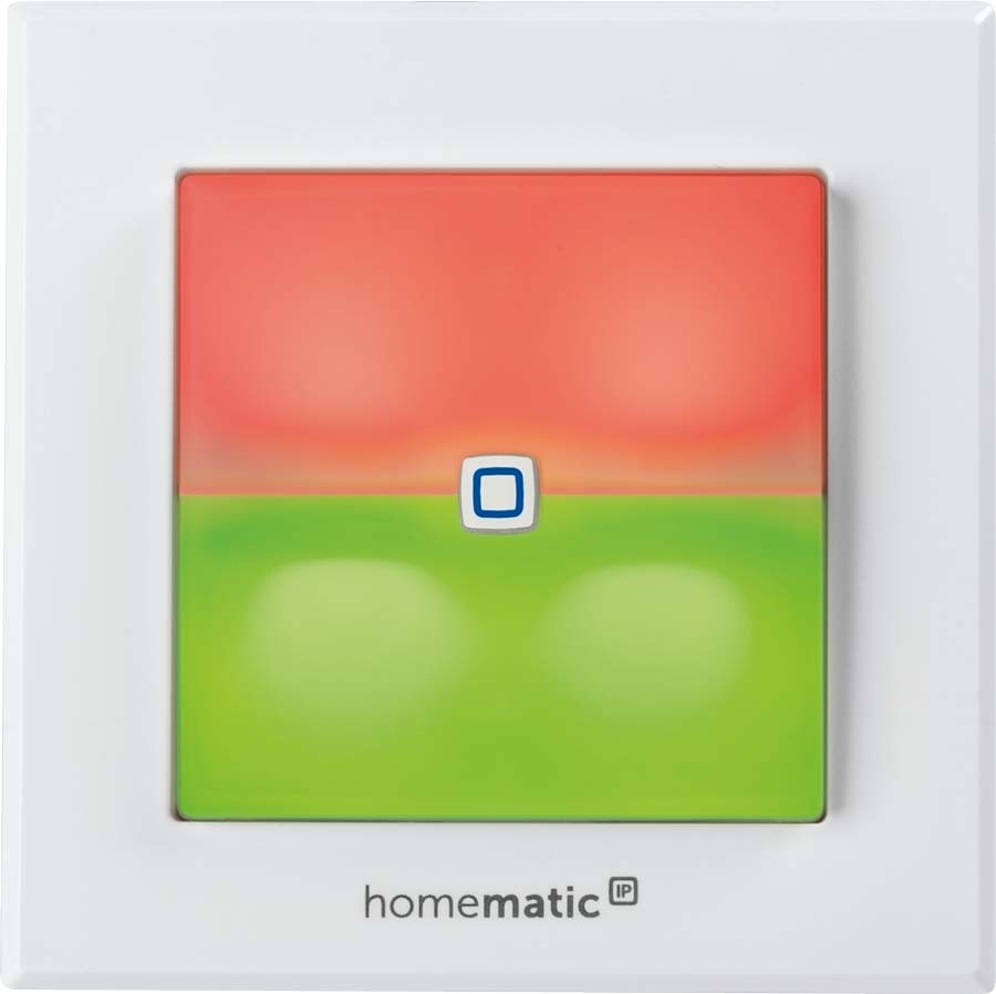 Homematic IP Smart Home Schaltaktor für Markenschalter mit Signalleuchte HmIP-BSL