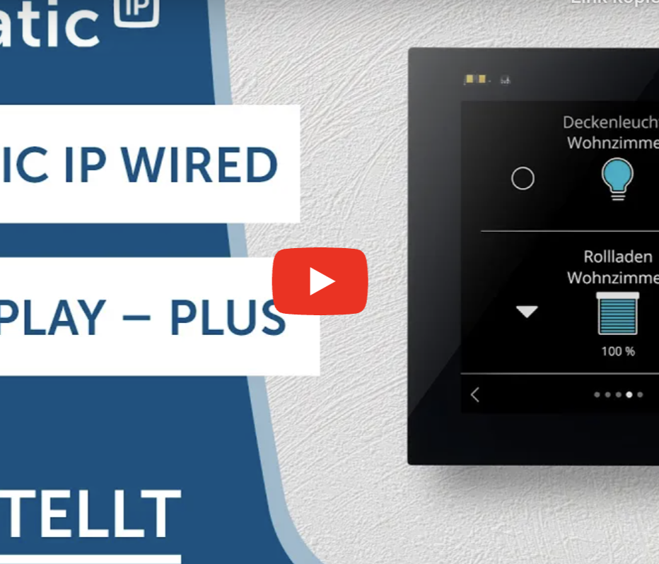 Homematic IP Wired Smart Home Glasdisplay - plus HmIPW-WGD-PL