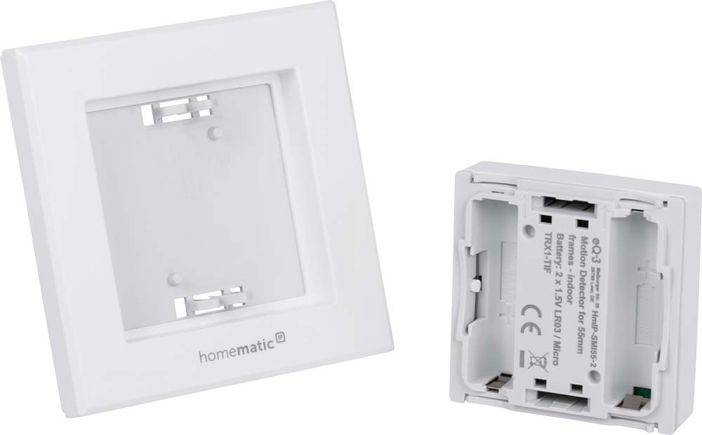 Homematic IP Smart Home Bewegungsmelder HmIP-SMI55-2 für 55er-Rahmen – innen