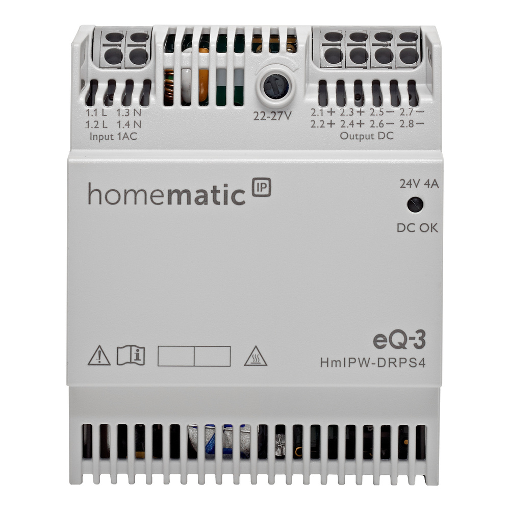 Homematic IP Wired Netzteil HmIPW-DRPS4