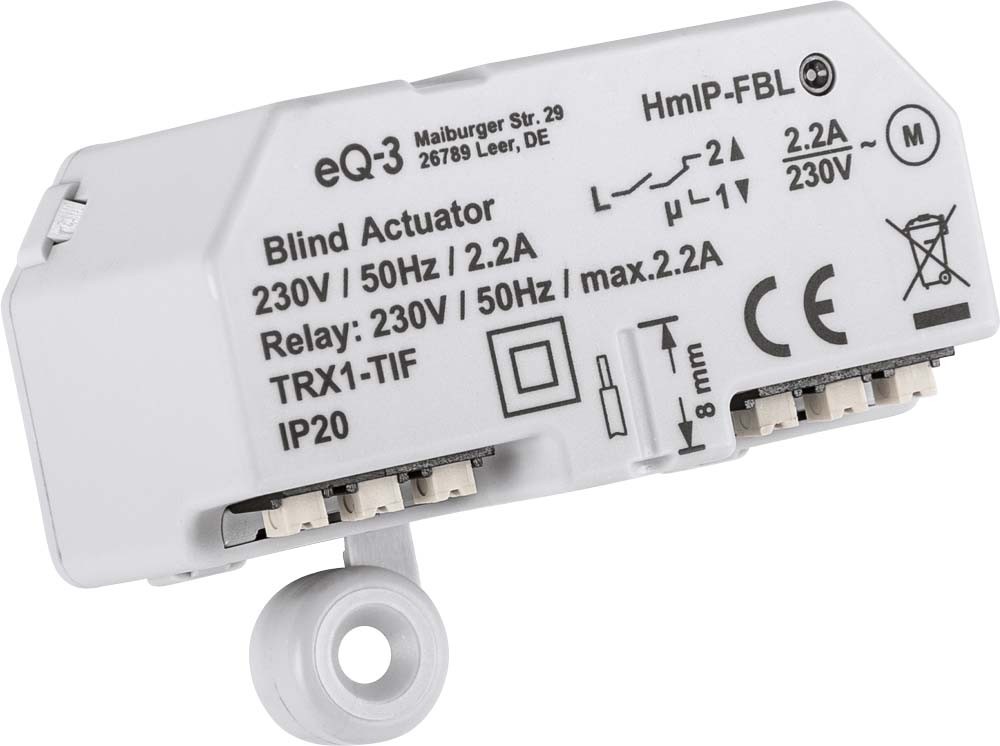 Homematic IP Jalousieaktor HmIP-FBL – Unterputz