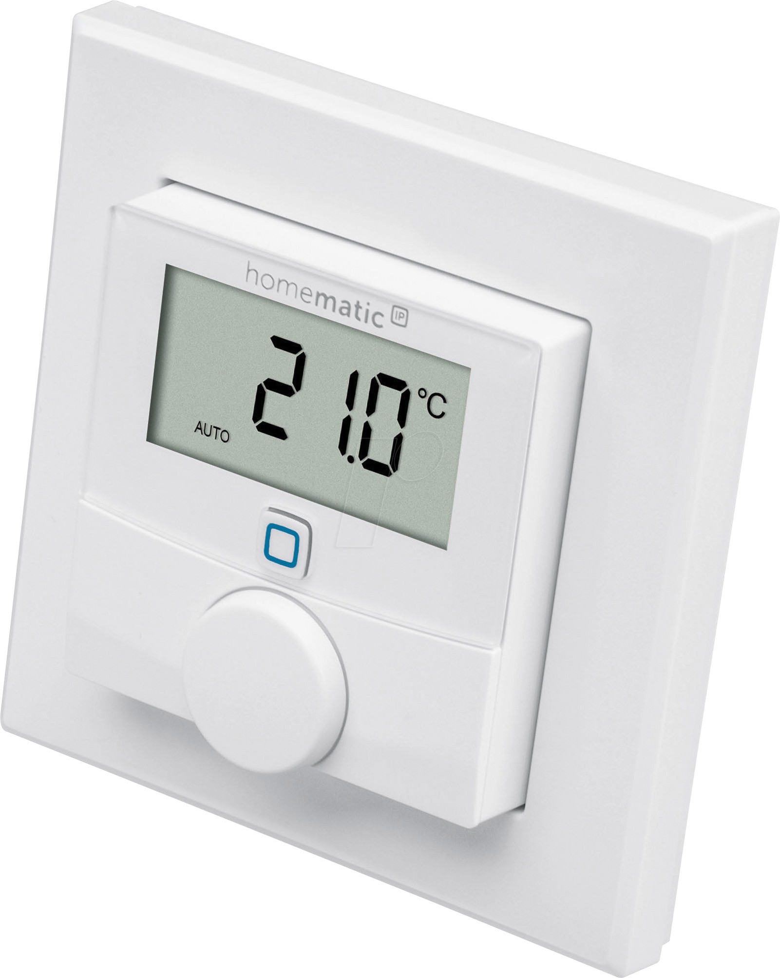 Homematic IP Smart Home Wandthermostat mit Schaltausgang HmIP-BWTH24 – für Markenschalter, 24 V