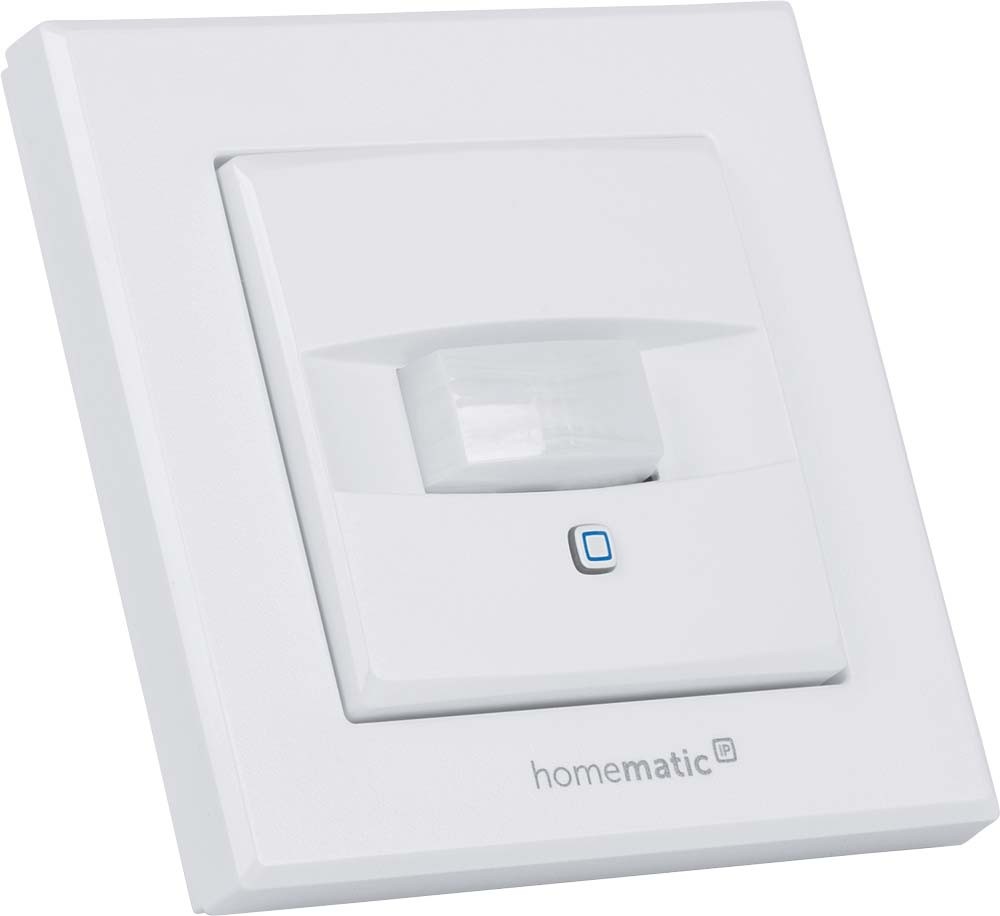 Homematic IP Wired Smart Home Bewegungsmelder und Wandtaster für 55er-Rahmen HmIPW-SMI55