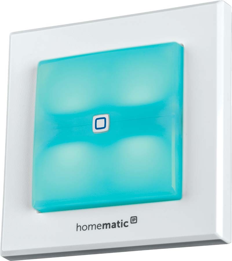 Homematic IP Smart Home Schaltaktor für Markenschalter mit Signalleuchte HmIP-BSL