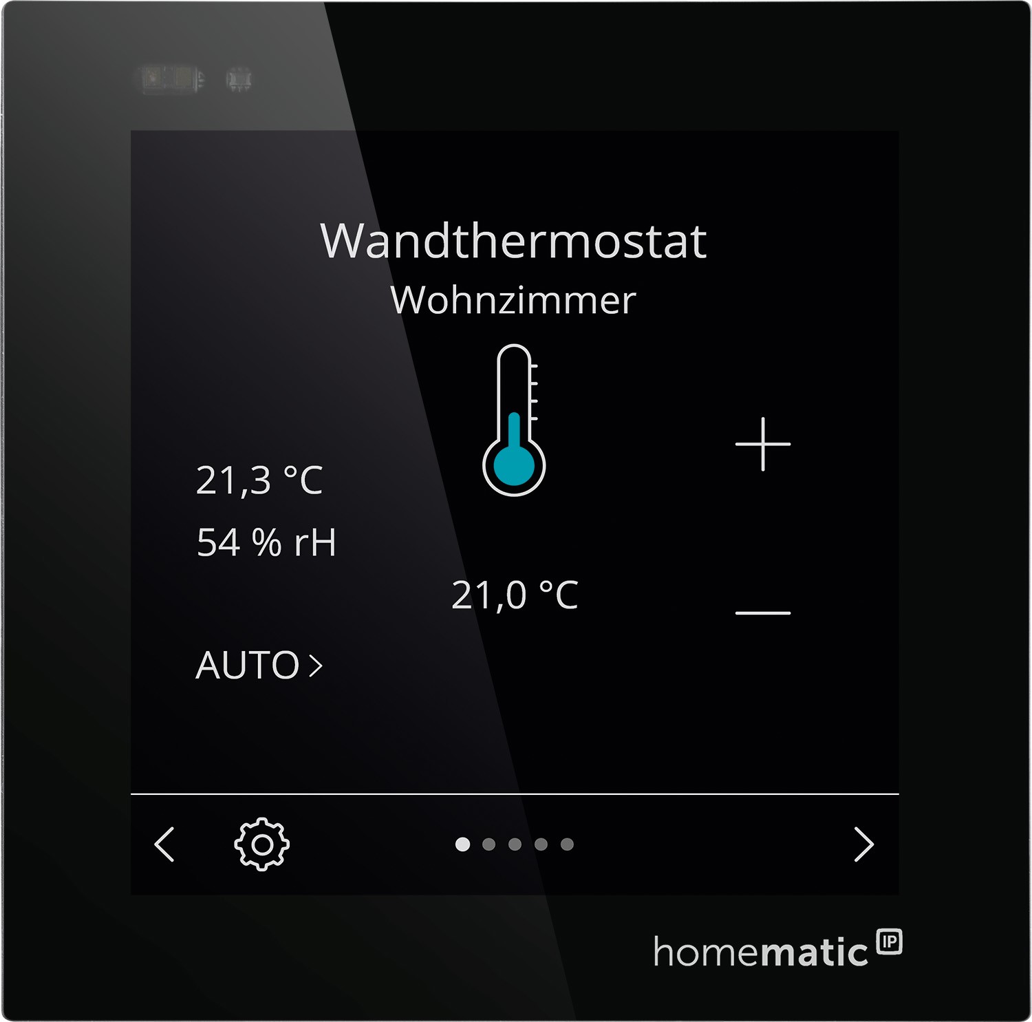 Homematic IP Wired Smart Home Glasdisplay - plus HmIPW-WGD-PL