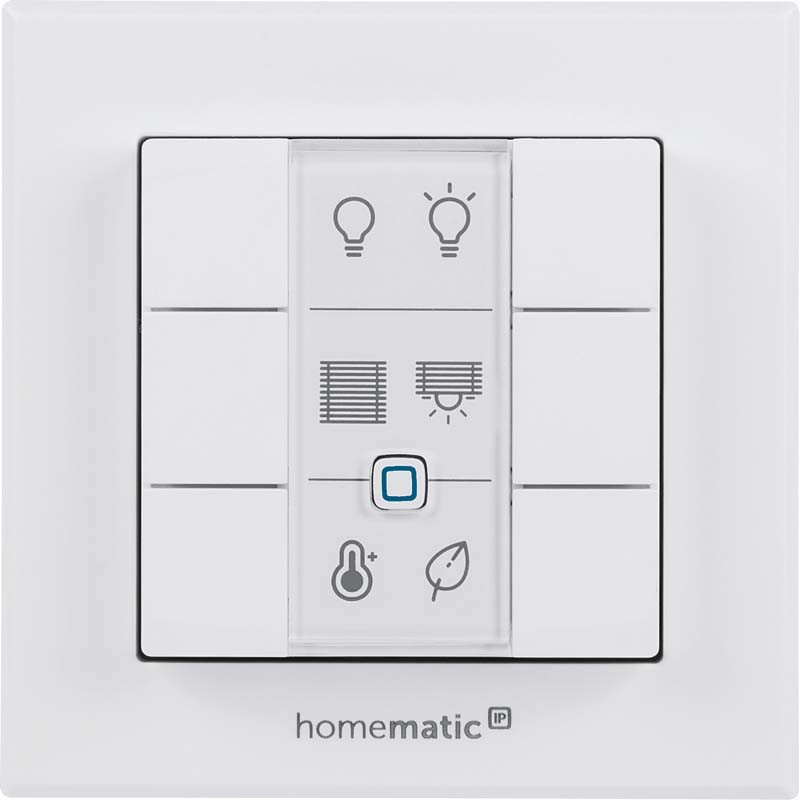 Homematic IP Smart Home Wandtaster HmIP-WRC6, 6-fach