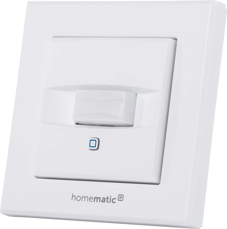 Homematic IP Wired Smart Home Bewegungsmelder und Wandtaster für 55er-Rahmen HmIPW-SMI55