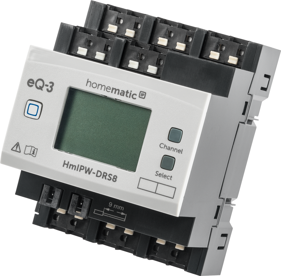 Homematic IP Wired Starter Set Licht 1 x CCU3, 1 x DRAP, 1 x Netzteil, 6 x WRC6, 3 x DRS8