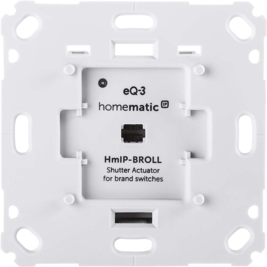 Homematic IP Smart Home Rolladensteuerung für 3 Rollläden HmIP-BROLL-2 für Markenschalter