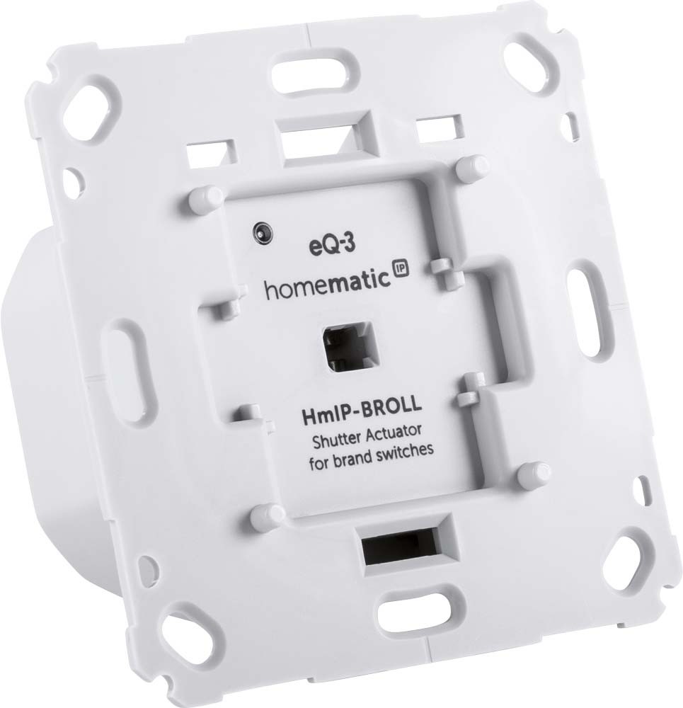 Homematic IP Smart Home Rolladensteuerung für 2 Rollläden HmIP-BROLL-2 für Markenschalter & HMIP-HAP Access Point