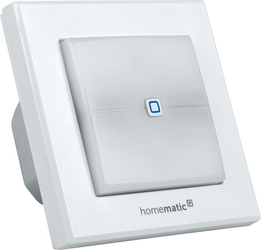 Homematic IP Smart Home Schaltaktor für Markenschalter mit Signalleuchte HmIP-BSL