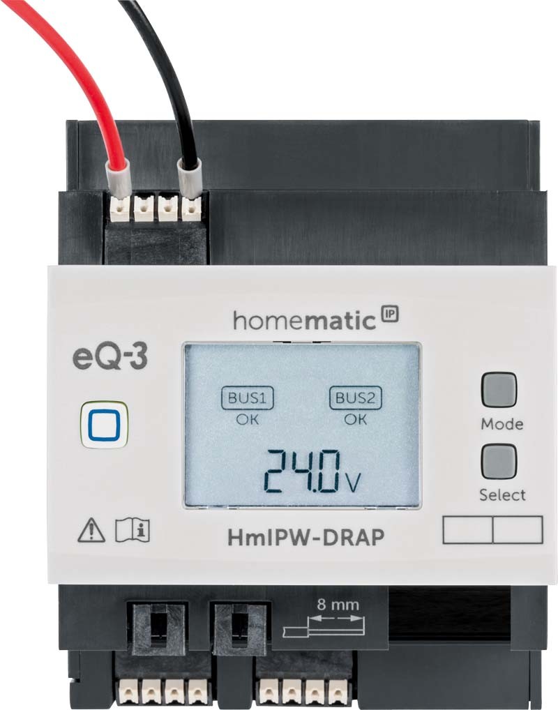 Homematic IP Wired Smart Home Access Point HmIPW-DRAP, VDE zertifiziert