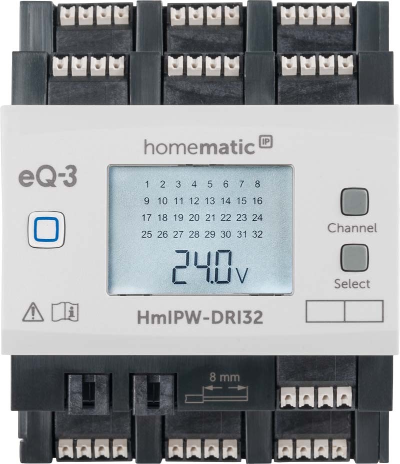 Homematic IP Wired Smart Home Wandtaster HmIPW-WRC2, 2-fach